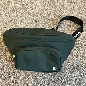Lululemon the rest is written bag